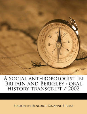 Book cover for A Social Anthropologist in Britain and Berkeley