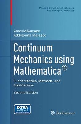 Cover of Continuum Mechanics using Mathematica (R)