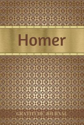 Cover of Homer Gratitude Journal