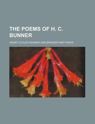 Book cover for The Poems of H. C. Bunner