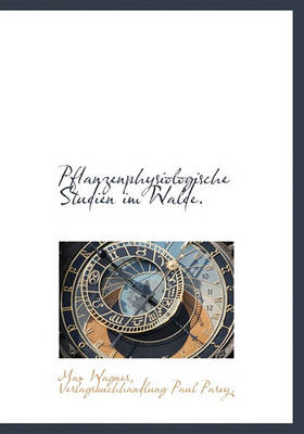 Book cover for Pflanzenphysiologische Studien Im Walde.