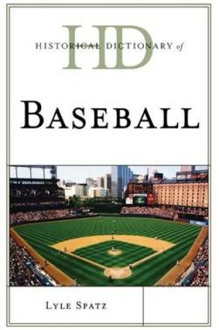 Cover of Historical Dictionary of Baseball