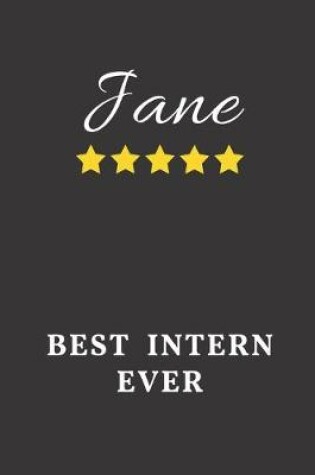 Cover of Jane Best Intern Ever