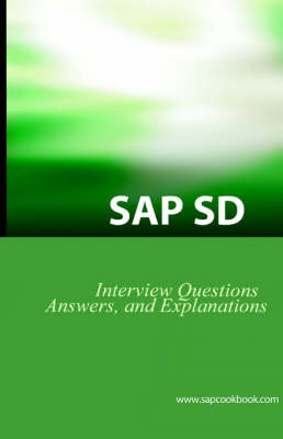 Book cover for SAP SD Interview Questions, Answers, and Explanations