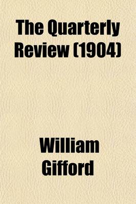 Book cover for The Quarterly Review (Volume 199)