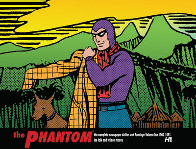 Book cover for The Phantom: The Complete Newspaper Dailies and Sundays by Lee Falk and Wilson McCoy Volume Ten 1950