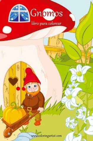 Cover of Gnomos libro para colorear 1