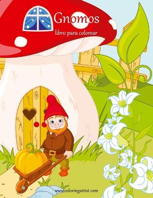 Cover of Gnomos libro para colorear 1