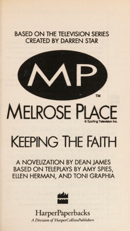 Book cover for Melrose Place-Keeping the Faith