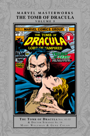 Cover of Marvel Masterworks: The Tomb Of Dracula Vol. 5