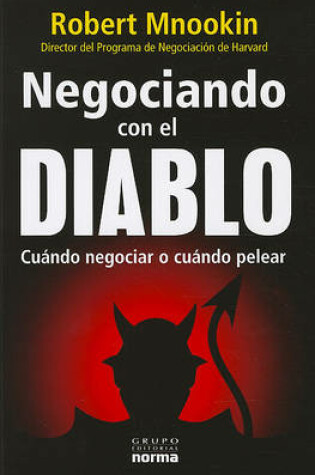 Cover of Negociando Con el Diablo