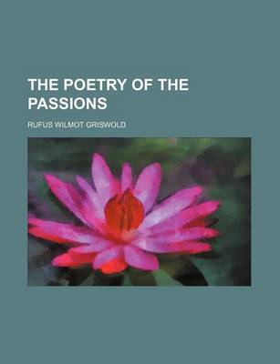 Book cover for The Poetry of the Passions