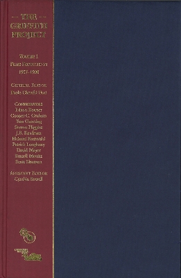 Book cover for The Griffith Project, Volume 1