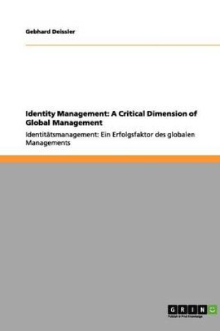 Cover of Identity Management