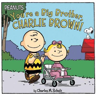 Book cover for You're a Big Brother, Charlie Brown!