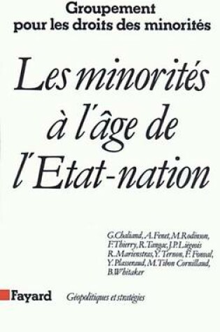 Cover of Les Minorites A L'Age de L'Etat-Nation