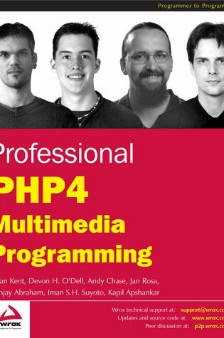 Cover of Professional PHP 4 Multimedia Programming