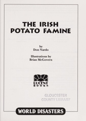 Book cover for The Irish Potato Famine