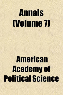 Book cover for Annals (Volume 7)