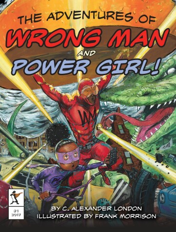 Book cover for The Adventures of Wrong Man and Power Girl!