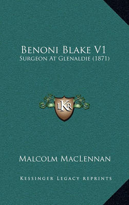 Book cover for Benoni Blake V1