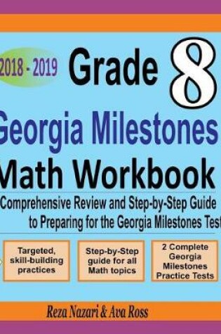 Cover of Grade 8 Georgia Milestones Assessment System Mathematics Workbook 2018 - 2019