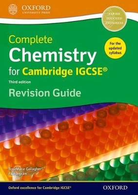 Book cover for Complete Chemistry for Cambridge IGCSE® Revision Guide