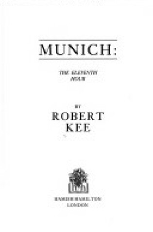 Cover of Munich Crisis