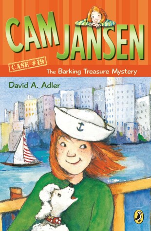 Book cover for Cam Jansen: the Barking Treasure Mystery #19