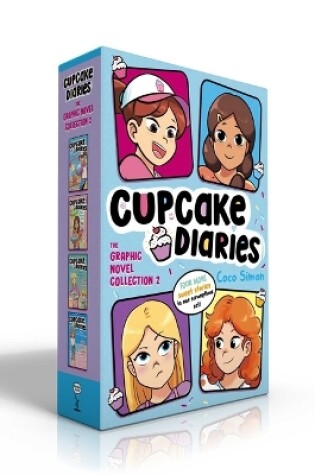 Cover of Cupcake Diaries the Graphic Novel Collection 2 (Boxed Set)