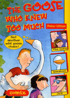 Book cover for The Goose Who Knew Too Much