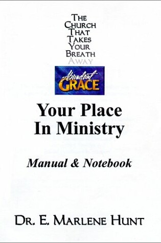 Cover of Your Place in Ministry