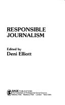 Cover of Responsible Journalism