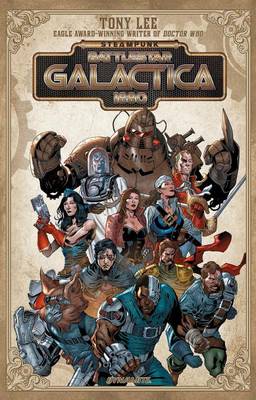 Book cover for Steampunk Battlestar Galactica 1880