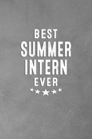 Cover of Best Summer Intern Ever