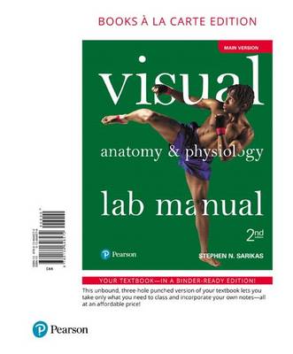 Book cover for Visual Anatomy & Physiology Lab Manual, Main Version, Books a la Carte Edition