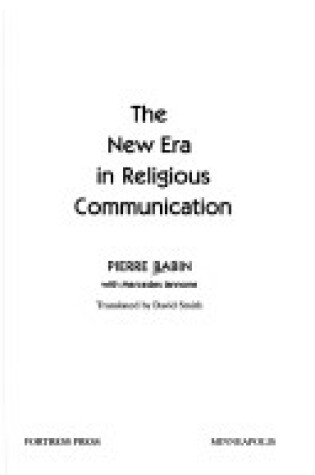 Cover of The New Era in Religious Communication