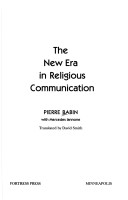 Book cover for The New Era in Religious Communication