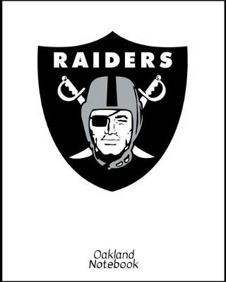 Book cover for Oakland Raiders Notebook