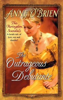 Book cover for The Outrageous Debutante