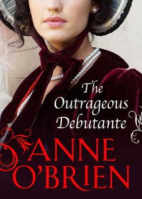 Book cover for The Outrageous Debutante
