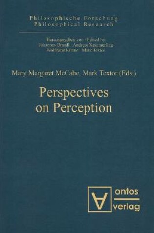 Cover of Perspectives on Perception