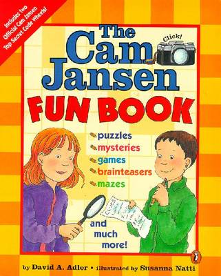 Book cover for The CAM Jansen Fun Book