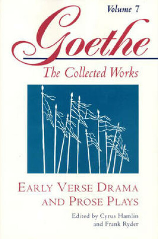 Cover of Goethe, Volume 7