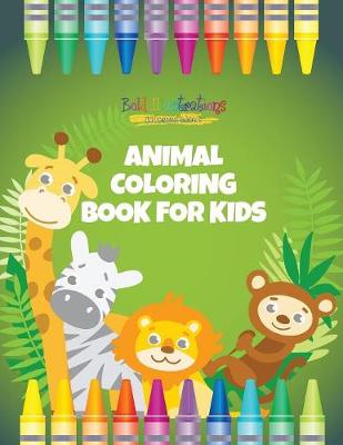 Book cover for Animal Coloring Book for Kids