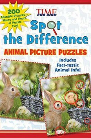 Cover of Spot the Difference Animal Picture Puzzles