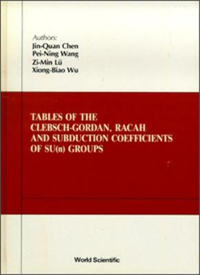 Book cover for Tables Of Clebsch-gordan, Racah And Subduction Coefficients Of Su (N) Groups