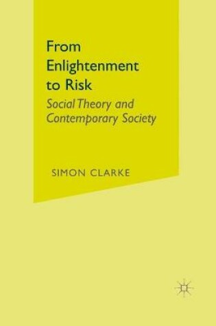 Cover of From Enlightenment to Risk