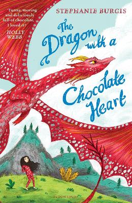 Book cover for The Dragon with a Chocolate Heart