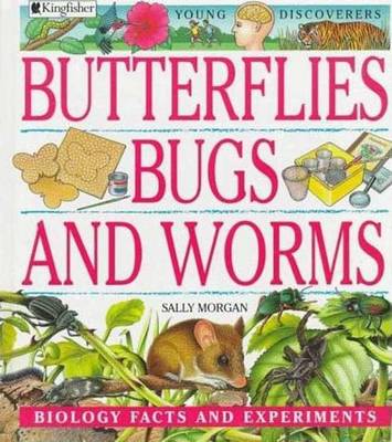 Book cover for Butterflies, Bugs, and Worms